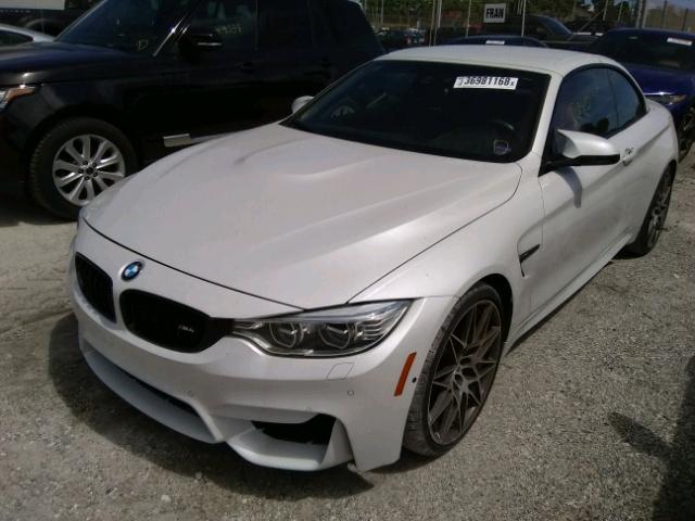 WBS3U9C32HP971072 - 2017 BMW M4 WHITE photo 2