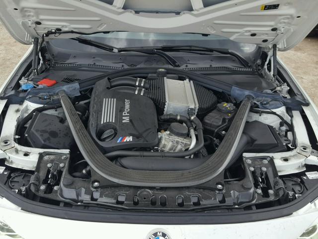 WBS3U9C32HP971072 - 2017 BMW M4 WHITE photo 7