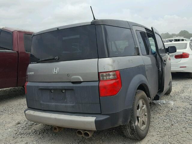 5J6YH27605L011937 - 2005 HONDA ELEMENT EX GRAY photo 4