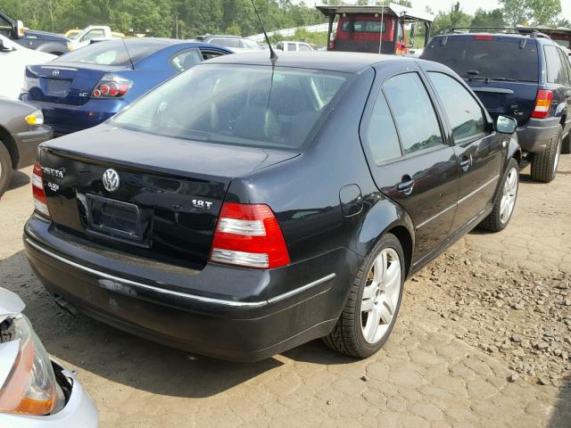 3VWSE69M04M144053 - 2004 VOLKSWAGEN JETTA GLS BLACK photo 4