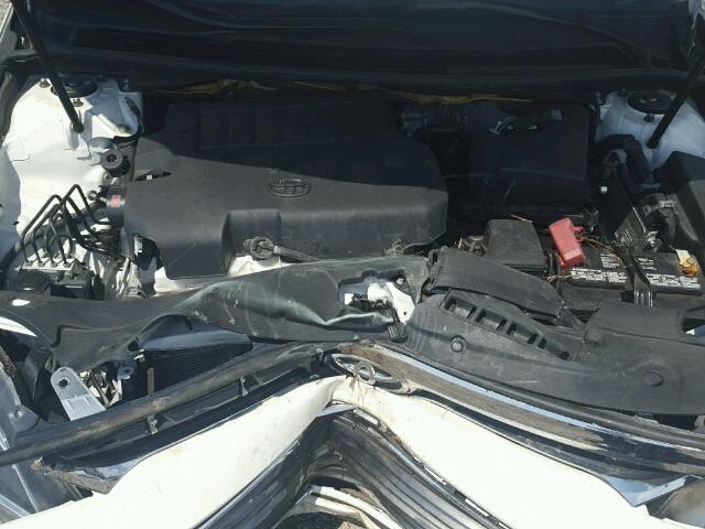 4T1BK1EB9FU183415 - 2015 TOYOTA AVALON XLE WHITE photo 7