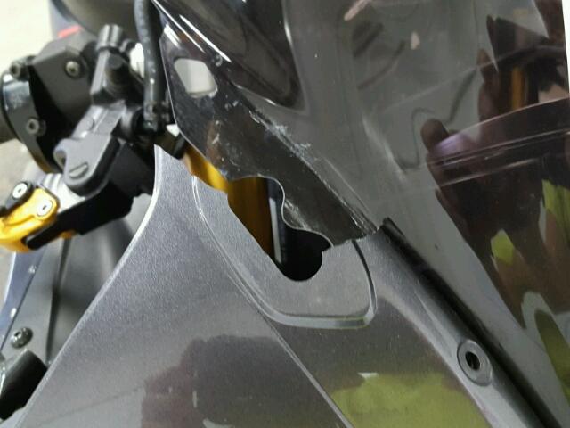 JYARJ12E07A016119 - 2007 YAMAHA YZFR6 GRAY photo 9