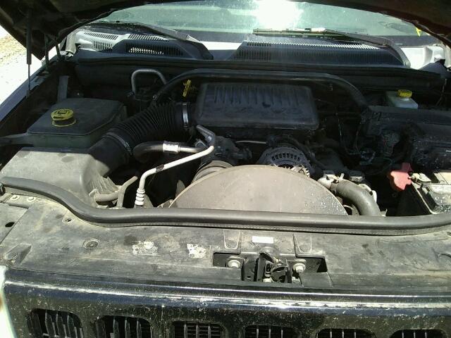 1J8HG48N86C127245 - 2006 JEEP COMMANDER BLACK photo 7