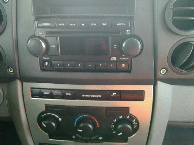 1J8HG48N86C127245 - 2006 JEEP COMMANDER BLACK photo 9