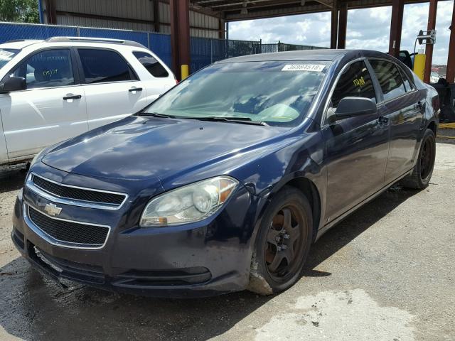 1G1ZA5E01A4102890 - 2010 CHEVROLET MALIBU LS 蓝色 照片 2