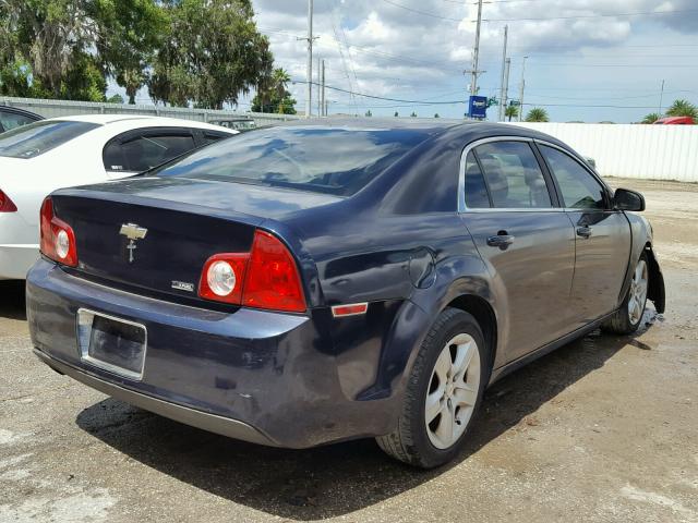 1G1ZA5E01A4102890 - 2010 CHEVROLET MALIBU LS 蓝色 照片 4