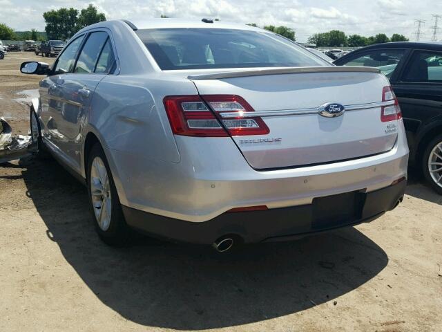 1FAHP2E80EG125268 - 2014 FORD TAURUS SEL SILVER photo 3