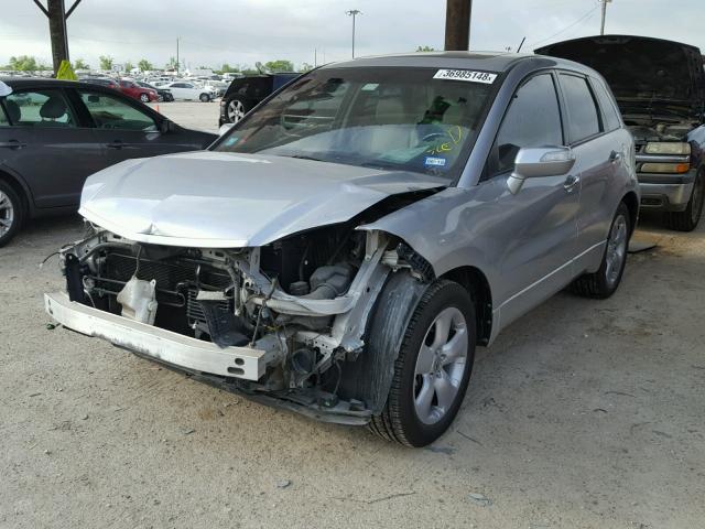 5J8TB18238A014114 - 2008 ACURA RDX SILVER photo 2