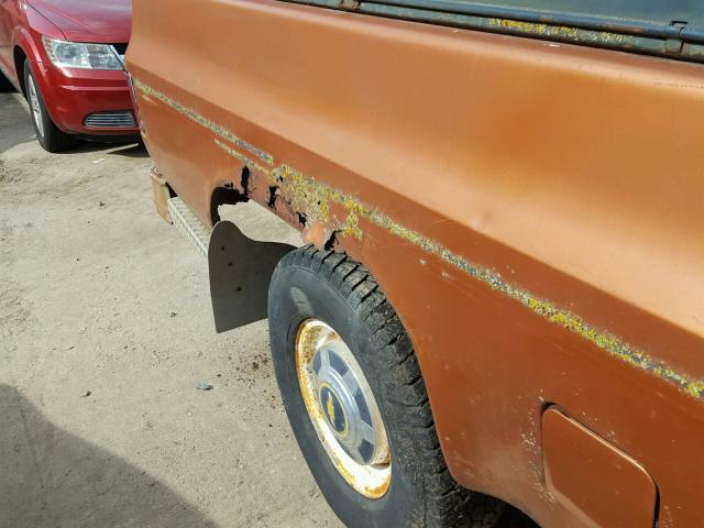 CCM24AF318326 - 1980 CHEVROLET C-SERIES TAN photo 10