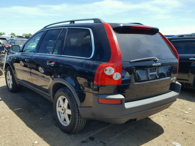 YV1CM59HX41120793 - 2004 VOLVO XC90 BLACK photo 3