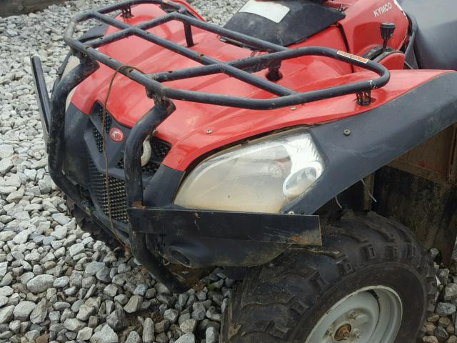 RFBLS37A77B320375 - 2007 KYMCO USA INC MXU 500 RED photo 9