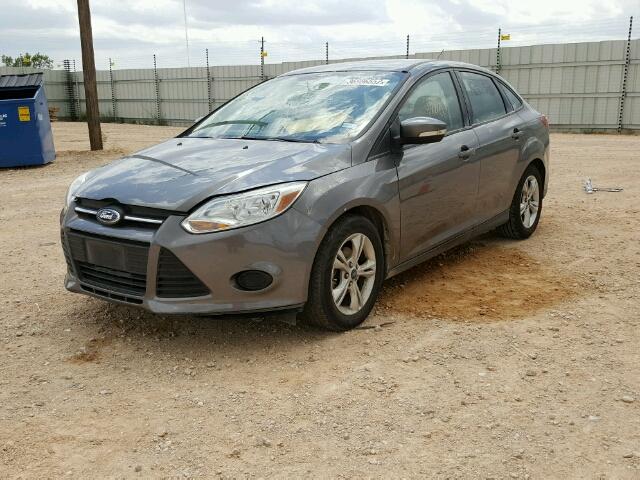 1FADP3F22EL117713 - 2014 FORD FOCUS SE CHARCOAL photo 2