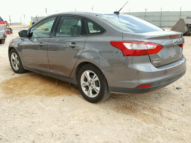 1FADP3F22EL117713 - 2014 FORD FOCUS SE CHARCOAL photo 3