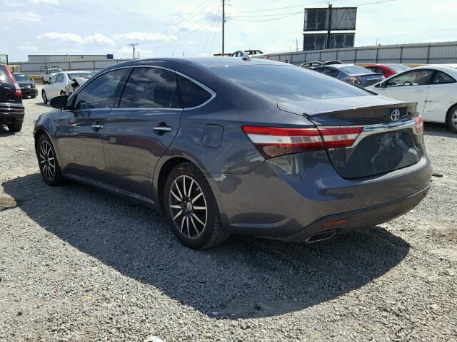 4T1BK1EB0FU145524 - 2015 TOYOTA AVALON XLE 灰色 照片 3