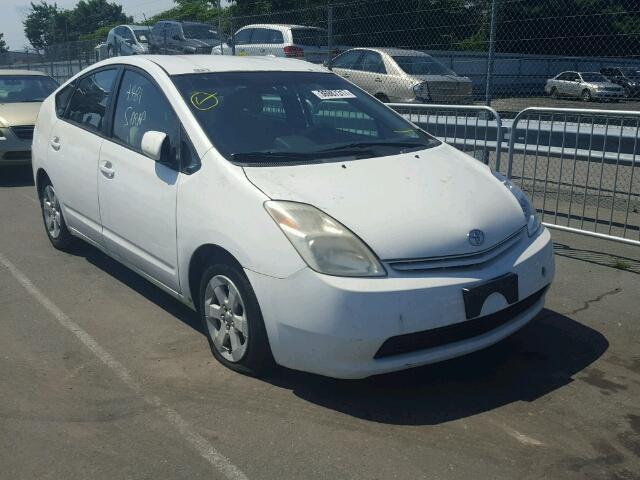 JTDKB20U850117222 - 2005 TOYOTA PRIUS WHITE photo 1