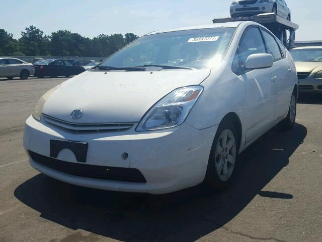 JTDKB20U850117222 - 2005 TOYOTA PRIUS WHITE photo 2