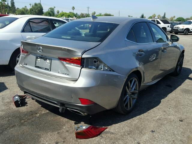 JTHBA1D26H5049224 - 2017 LEXUS IS 200T TAN photo 4