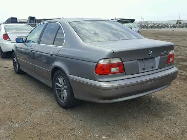 WBADT43413G035475 - 2003 BMW 525 I AUTO GRAY photo 3