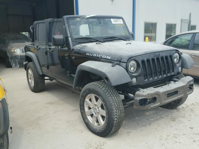 1C4BJWFG6FL515671 - 2015 JEEP CHER SE BLACK photo 1