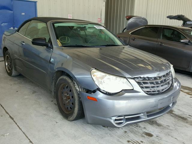 1C3LC45K48N249426 - 2008 CHRYSLER SEBRING GRAY photo 1