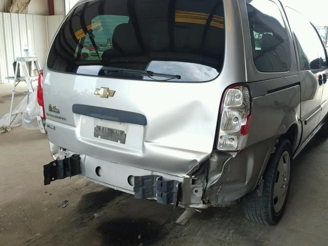 1GNDV23W88D187031 - 2008 CHEVROLET UPLANDER L 银色 照片 9