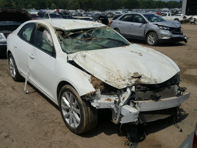 1G11E5SAXDF256327 - 2013 CHEVROLET MALIBU 2LT WHITE photo 1