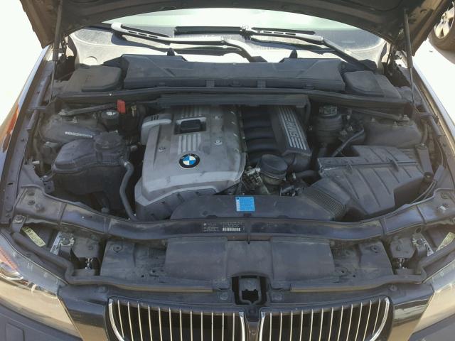 WBAVD33516KV62468 - 2006 BMW 330 XI BLACK photo 7