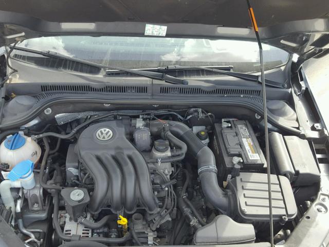 3VW2K7AJ3EM230801 - 2014 VOLKSWAGEN JETTA BASE 灰色 照片 7