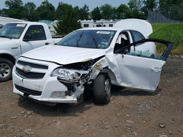 1G11C5SA3DF211090 - 2013 CHEVROLET MALIBU 1LT 白色 照片 2