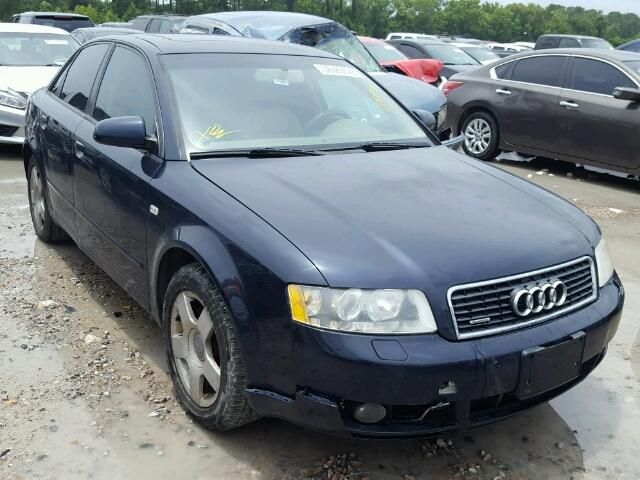 WAULC68E04A132938 - 2004 AUDI A4 BLUE photo 1