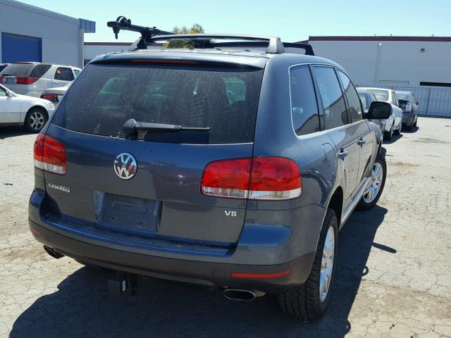 WVGCM77LX4D064731 - 2004 VOLKSWAGEN TOUAREG 4. BLUE photo 4