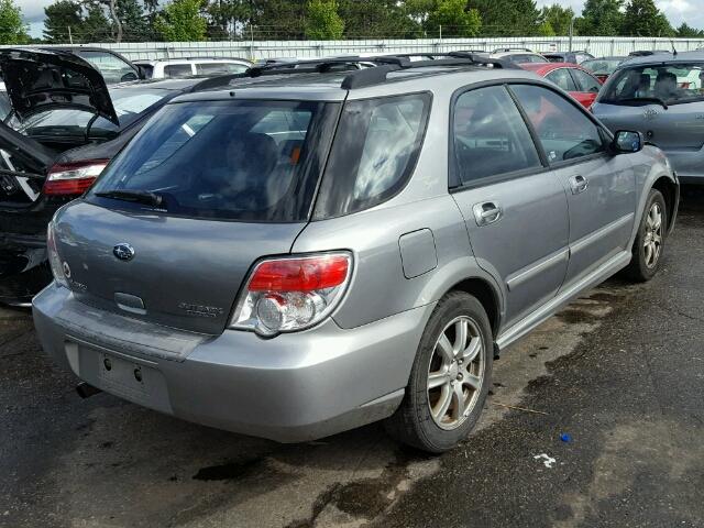 JF1GG63657H816166 - 2007 SUBARU IMPREZA SILVER photo 4