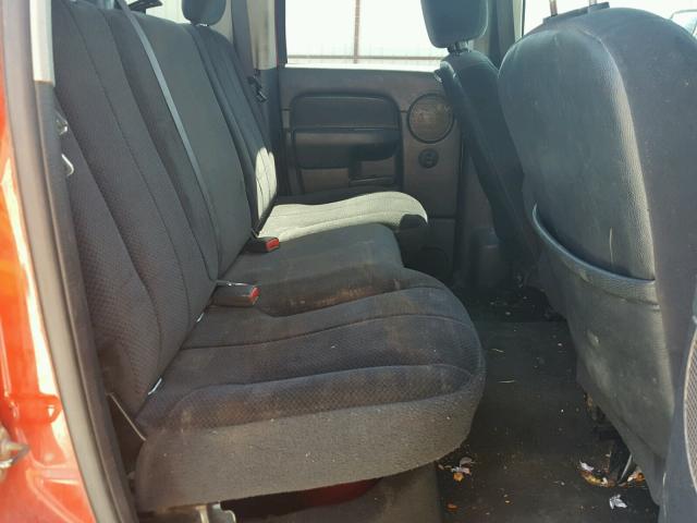 3D7KU28C14G151167 - 2004 DODGE RAM 2500 S RED photo 6