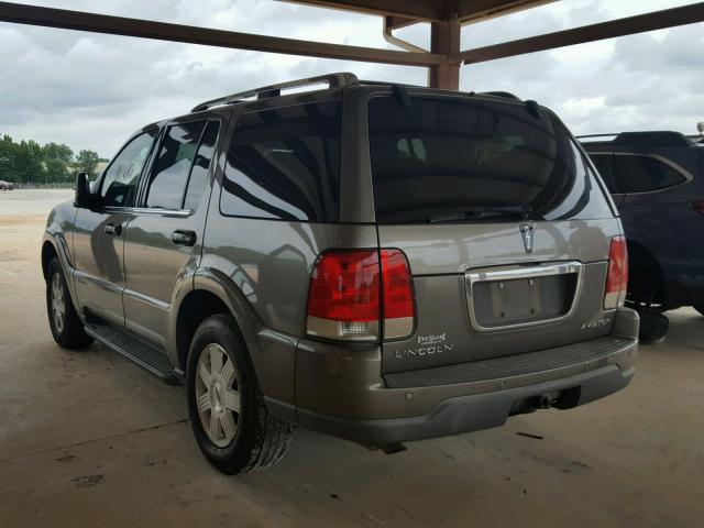 5LMEU68H44ZJ41154 - 2004 LINCOLN AVIATOR 棕色 照片 3