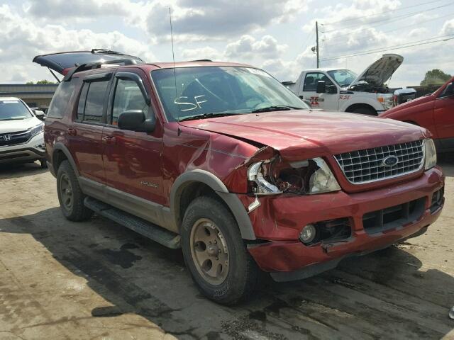 1FMZU73E32ZB73551 - 2002 FORD EXPLORER X MAROON photo 1