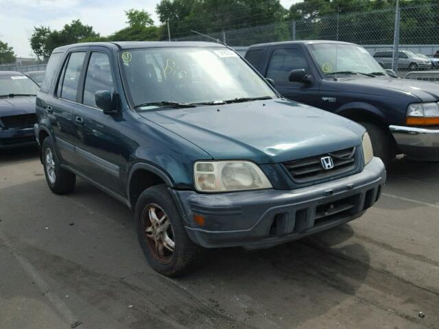 JHLRD1868YS021241 - 2000 HONDA CR-V EX GREEN photo 1