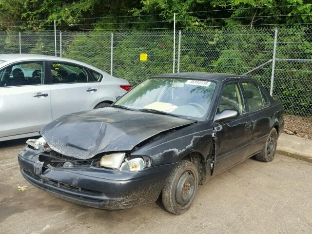 1Y1SK5489XZ411446 - 1999 CHEVROLET GEO PRIZM 黑色 照片 2