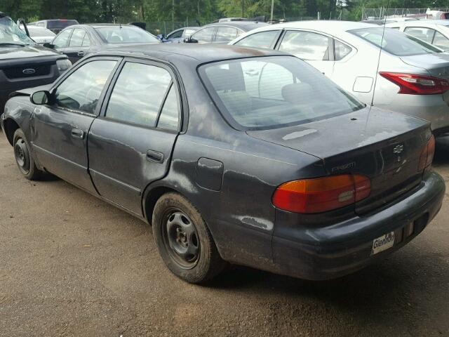 1Y1SK5489XZ411446 - 1999 CHEVROLET GEO PRIZM 黑色 照片 3