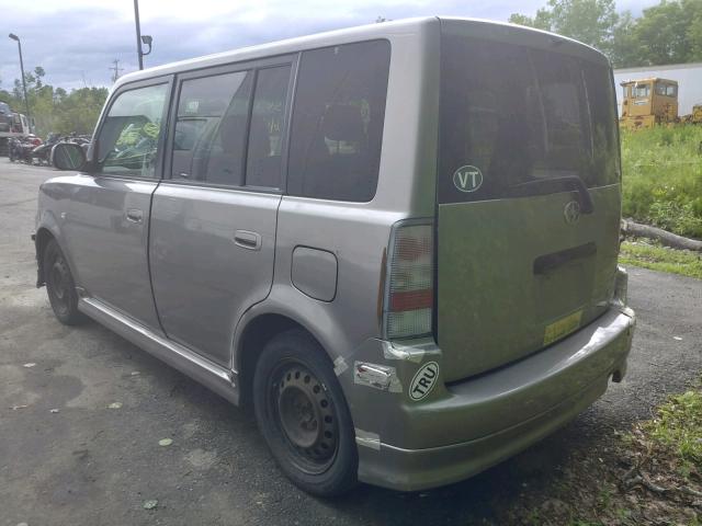 JTLKT324964122623 - 2006 TOYOTA SCION XB ნაცრისფერი ფოტო 3