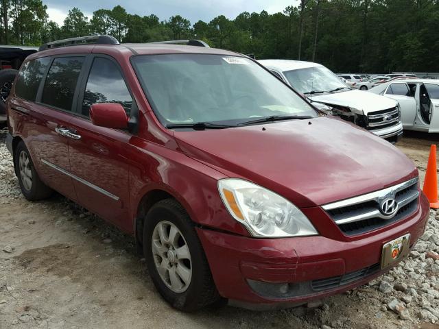 KNDMC233476021869 - 2007 HYUNDAI ENTOURAGE RED photo 1