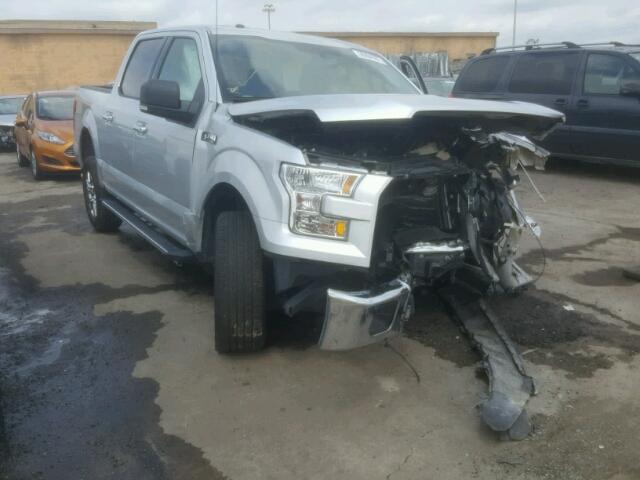 1FTEW1C84FKD07213 - 2015 FORD F150 SUPER SILVER photo 1