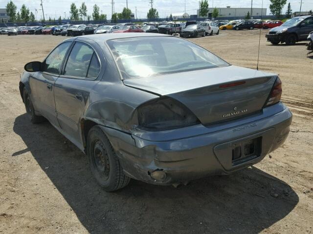 1G2NE52E05M177049 - 2005 PONTIAC GRAND AM S 灰色 照片 3