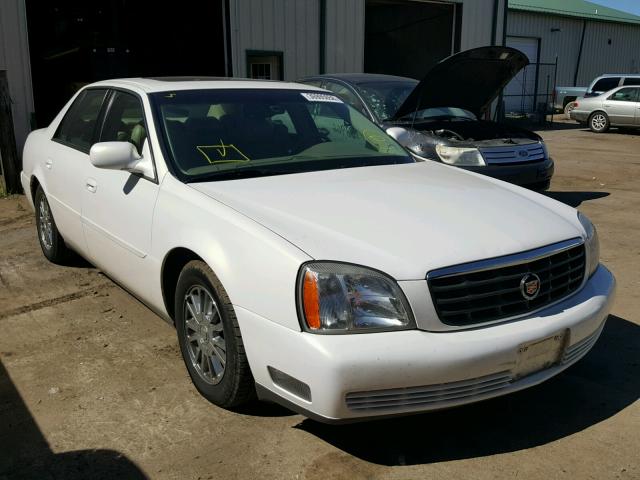 1G6KE57Y44U238499 - 2004 CADILLAC DEVILLE DH WHITE photo 1