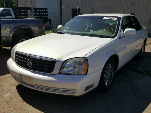 1G6KE57Y44U238499 - 2004 CADILLAC DEVILLE DH WHITE photo 2