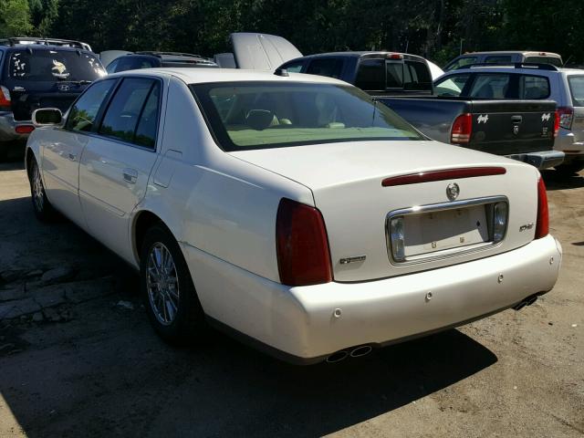 1G6KE57Y44U238499 - 2004 CADILLAC DEVILLE DH WHITE photo 3