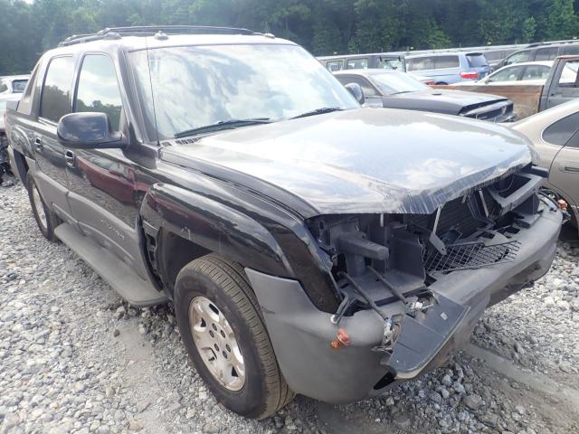 3GNEC13T83G237142 - 2003 CHEVROLET AVALANCHE BLACK photo 1