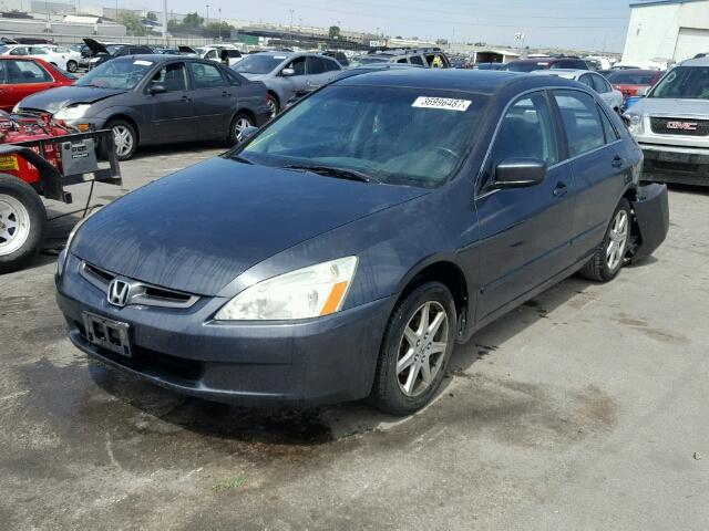 1HGCM66543A032909 - 2003 HONDA ACCORD EX GRAY photo 2