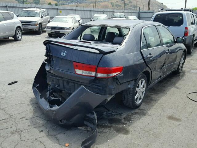 1HGCM66543A032909 - 2003 HONDA ACCORD EX GRAY photo 4