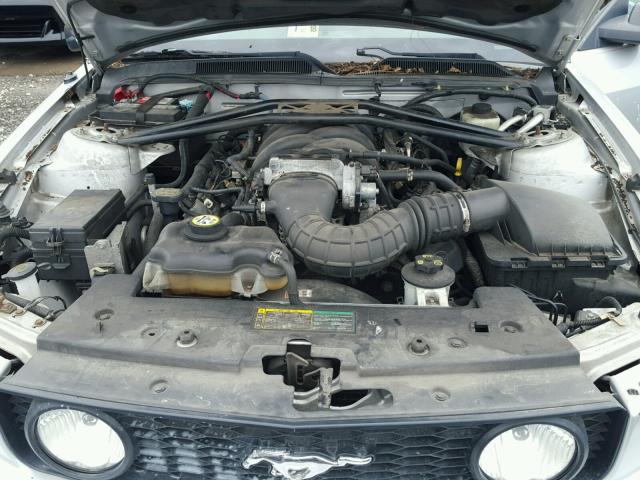 1ZVHT85H165215855 - 2006 FORD MUSTANG GT SILVER photo 7