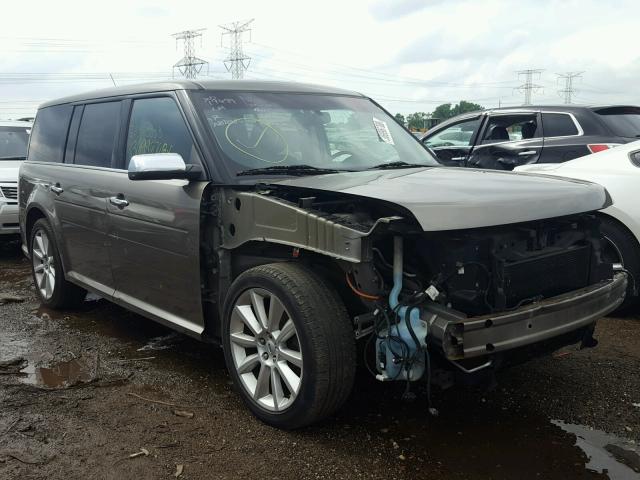 2FMHK6DT0CBD18283 - 2012 FORD FLEX LIMIT GRAY photo 1